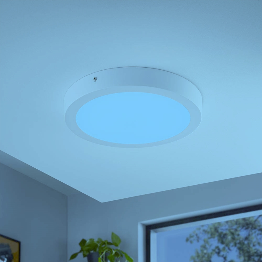 Eglo - RGBW Himmennettävä kattovalaisin FUEVA-C LED/21W/230V