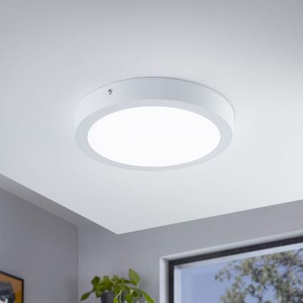 Eglo - RGBW Himmennettävä kattovalaisin FUEVA-C LED/21W/230V
