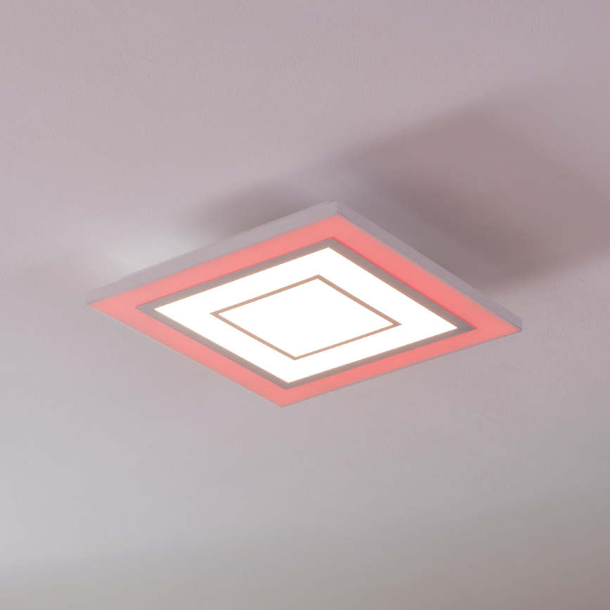 Eglo - RGBW Himmennettävä kattovalaisin LED/18W/230V 3000-6500K + kauko-ohjaus