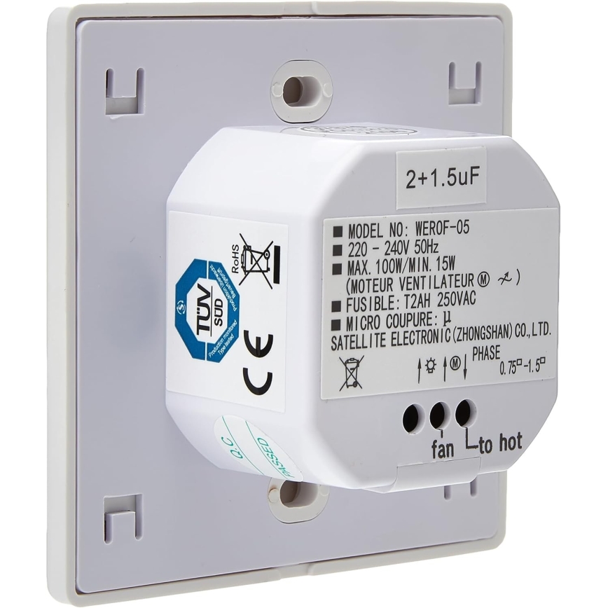 Eglo - Seinätuulettimen ohjain 100W/230V
