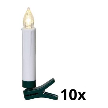 Eglo - SETTI 10x LED Valot joulukuuseen 1xLED/0,06W/1xAAA