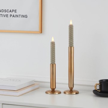 Eglo - SETTI 2x LED Kynttilä LED/1xAAA 15 cm beige