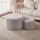 Eglo - SETTI 2x Tabouret halkaisija 45,5/70 cm harmaa