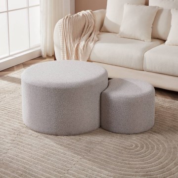 Eglo - SETTI 2x Tabouret harmaa