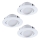Eglo - SETTI 3x Himmennettävä riippuva LED-kattovalaisin PINEDA 1xLED/5,5W/230V
