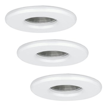 Eglo - SETTI 3x LED-kylpyhuoneen valo IGOA 1xGU10/3,3W/230V IP44