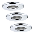 Eglo - SETTI 3x LED-kylpyhuoneen valo IGOA 1xLED/3,3W/230V IP44