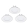 Eglo - SETTI 3x Riippuva LED-kattovalaisin FUEVA 1 1xLED/2,7W/230V