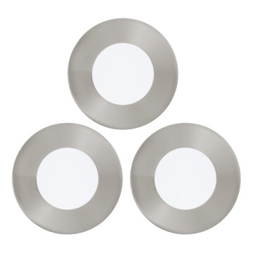 Eglo - SETTI 3x Riippuva LED-kattovalaisin FUEVA 1xLED/2,7W/230V