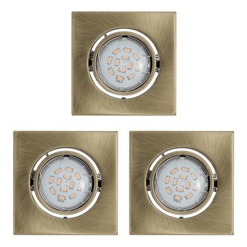 Eglo - SETTI 3x Riippuva LED-kattovalaisin IGOA 3xGU10/5W/230V