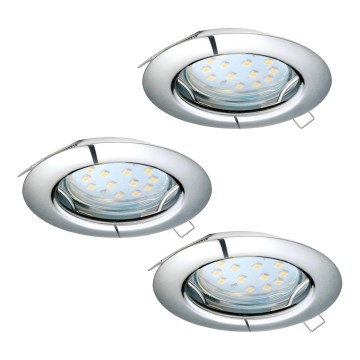 Eglo - SETTI 3x Riippuva LED-kattovalaisin PENETO 3xGU10-LED/3W/230V