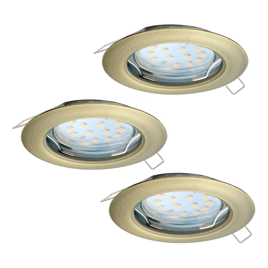 Eglo - SETTI 3x Riippuva LED-kattovalaisin PENETO 3xGU10-LED/3W/230V