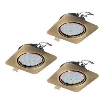 Eglo - SETTI 3x Riippuva LED-kattovalaisin PENETO 3xGU10-LED/5W/230V
