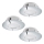 Eglo - SETTI 3x Riippuva LED-kattovalaisin PINEDA 1xLED/4,9W/230V