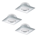 Eglo - SETTI 3x Riippuva LED-kattovalaisin PINEDA 1xLED/6W/230V