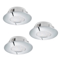 Eglo - SETTI 3x Riippuva LED-kattovalaisin PINEDA 1xLED/6W/230V
