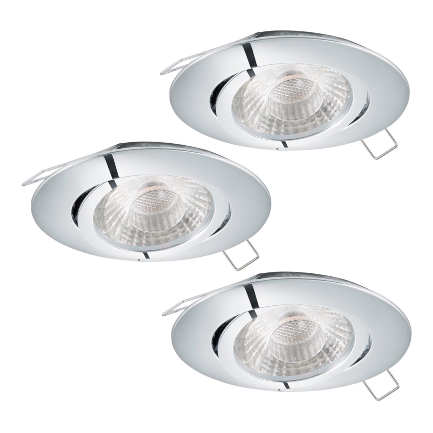 Eglo - SETTI 3x Riippuva LED-kattovalaisin TEDO 3xGU10-LED/5W/230V
