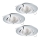 Eglo - SETTI 3x Riippuva LED-kattovalaisin TEDO 3xGU10-LED/5W/230V