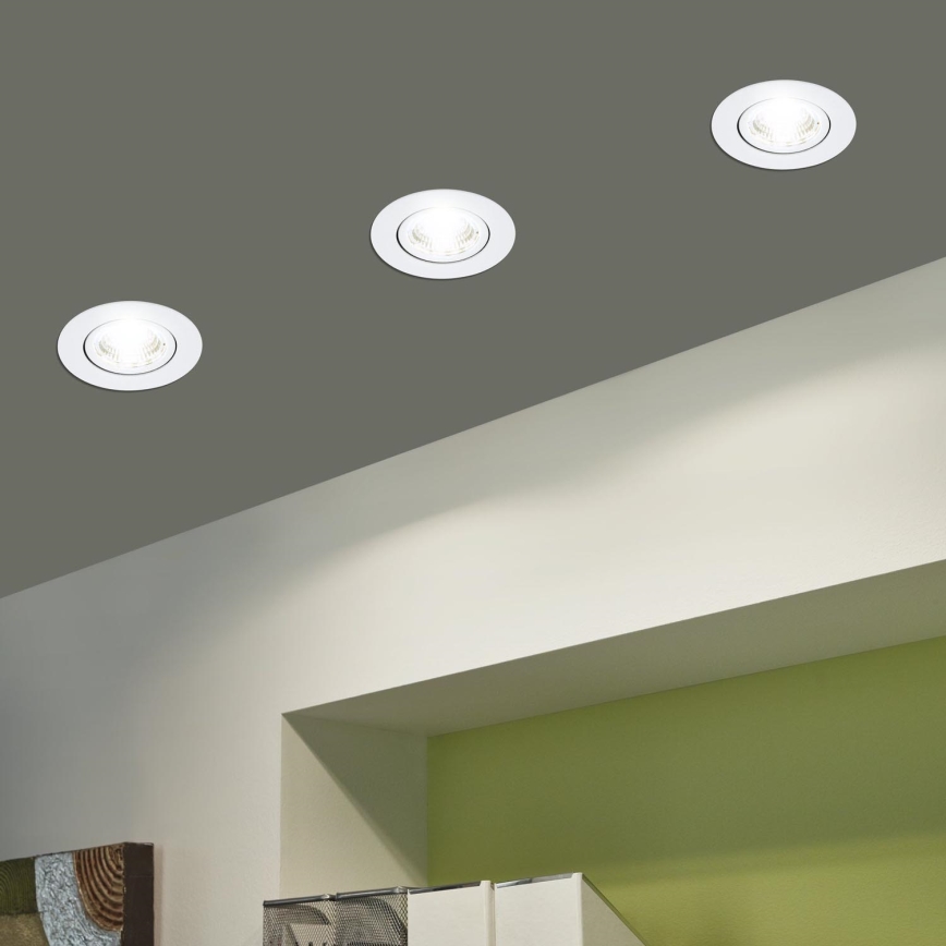 Eglo - SETTI 3xLED Himmennysvalo 3xLED/6W/230V valkoinen