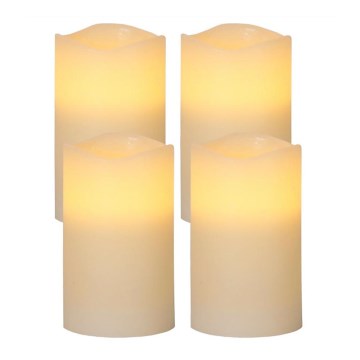 Eglo - SETTI 4x LED-joulukoriste 1xLED/0,066W/3xAAA beige