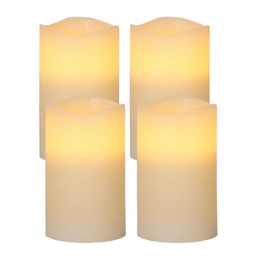 Eglo - SETTI 4x LED-joulukoriste 1xLED/0,066W/3xAAA beige