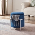 Eglo - Tabouret 46x41 cm sininen/kromi