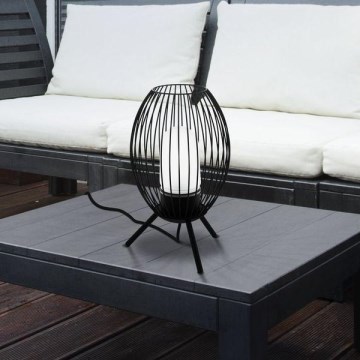 Eglo - Ulkopöytävalaisin 1xE27/28W/230V IP44
