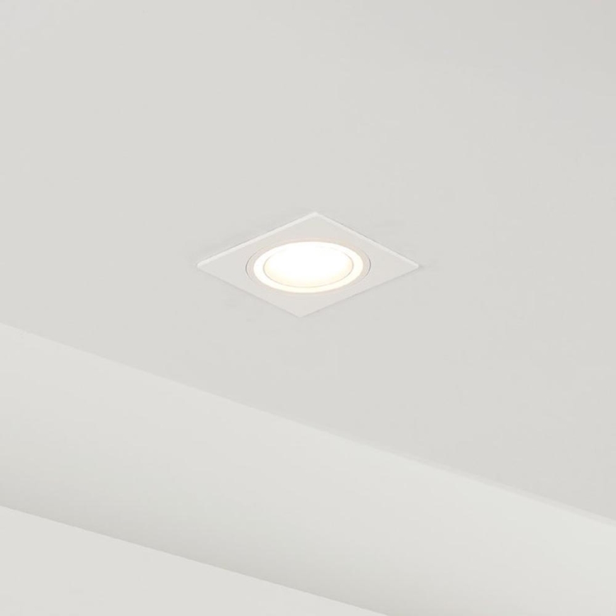 Eglo - Upotettava valo 1xGU10/35W/230V valkoinen