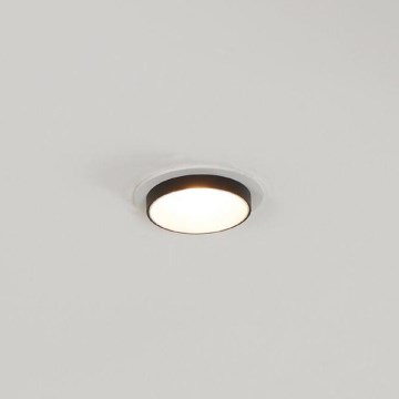 Eglo - Upotettava valo 1xGU10/35W/230V valkoinen/musta