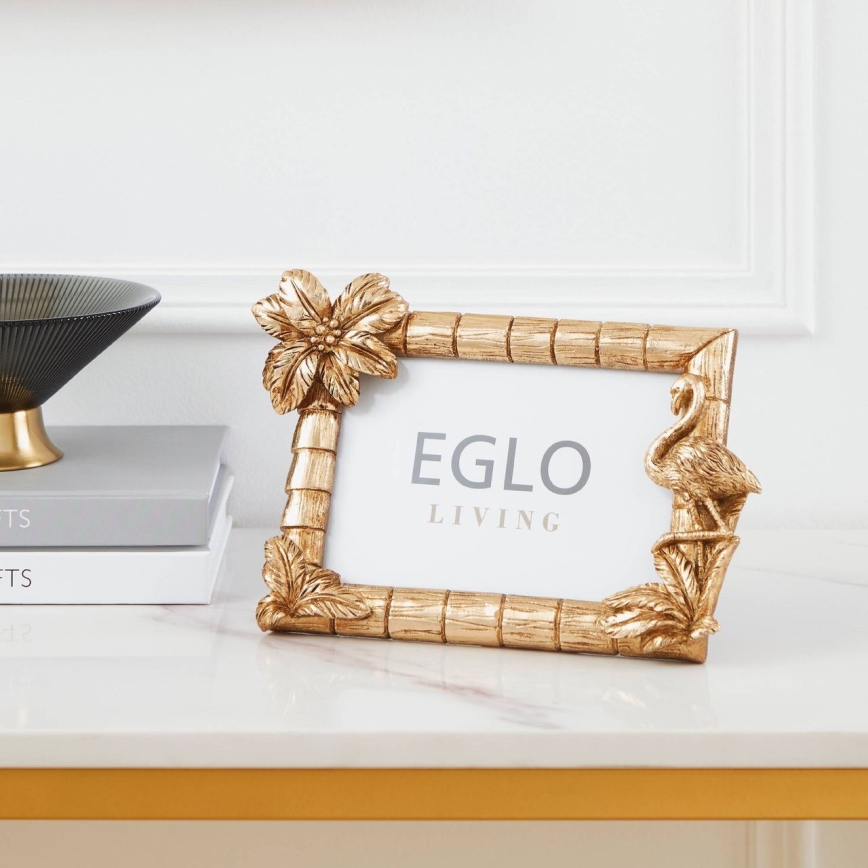 Eglo - valokuvakehys 10x15 cm kulta