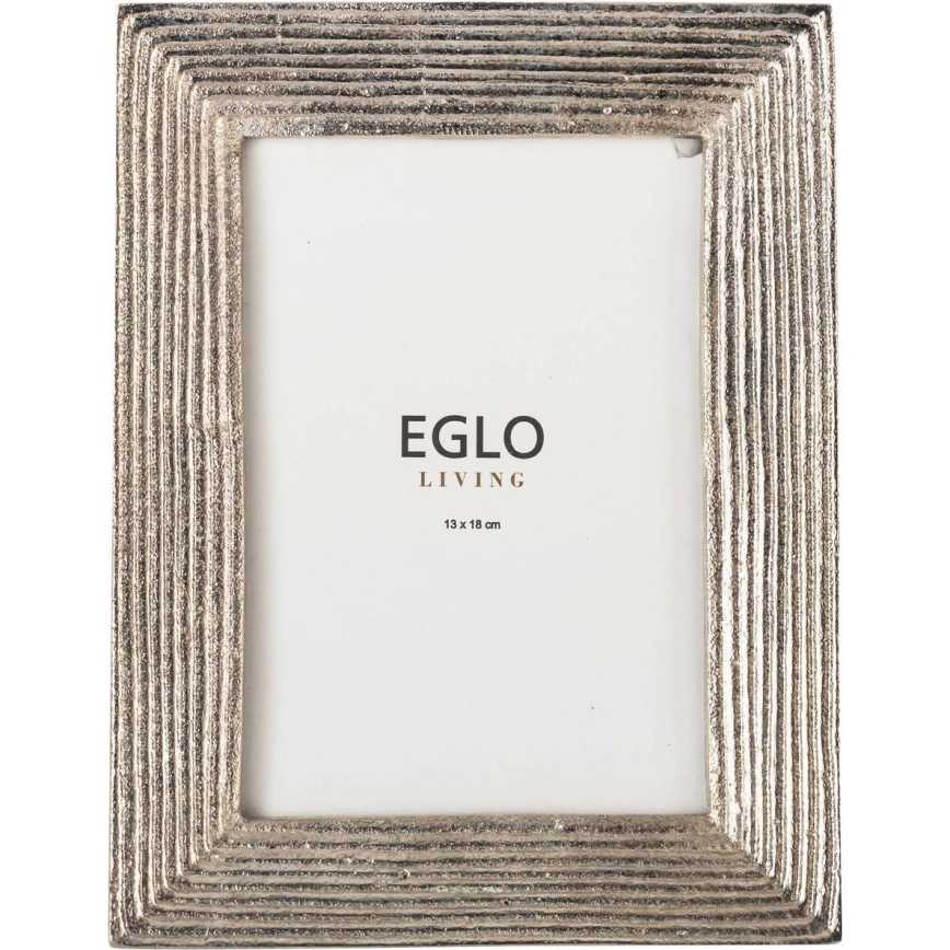 Eglo - valokuvakehys 13x18 cm hopea