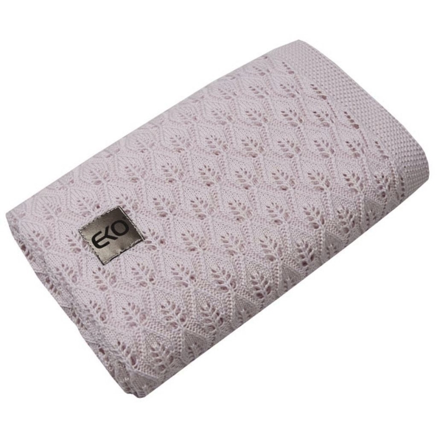 EKO - Bambupeitto ROSE 80x100 cm pinkki