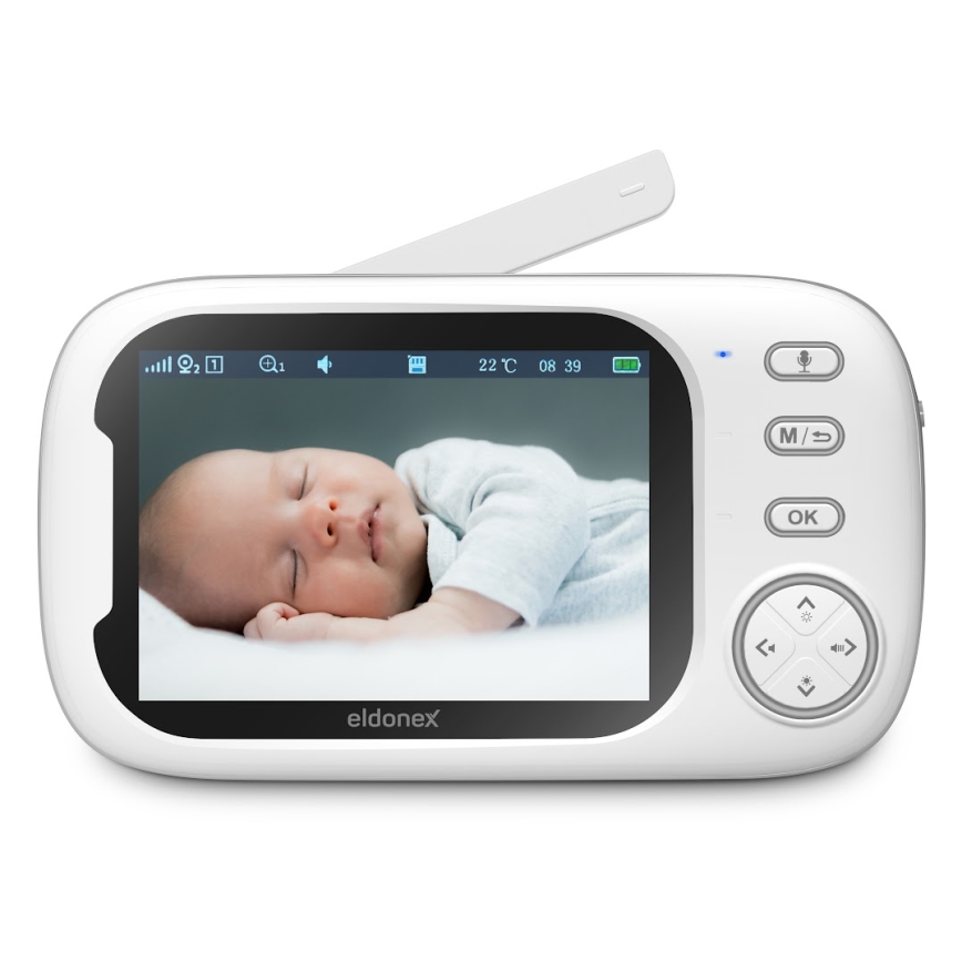 ELDONEX EBM-1010-WH - Vauvamonitori 5V/2000 mAh