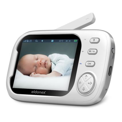ELDONEX EBM-1010-WH - Vauvamonitori 5V/2000 mAh