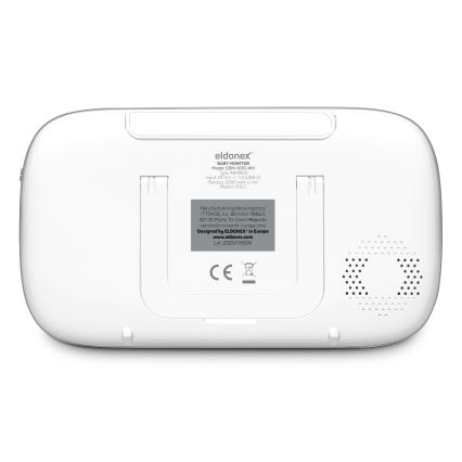 ELDONEX EBM-1010-WH - Vauvamonitori 5V/2000 mAh