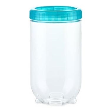 Elintarvikesäiliö INTERLOCK 1 l turkoosi/ kirkas