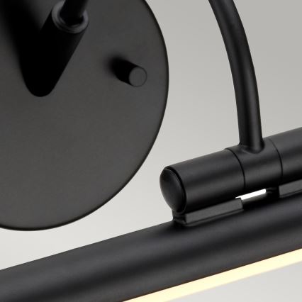 Elstead ALTON-PL-L-BLK-LED kuvavalo ALTON 10W/230V musta