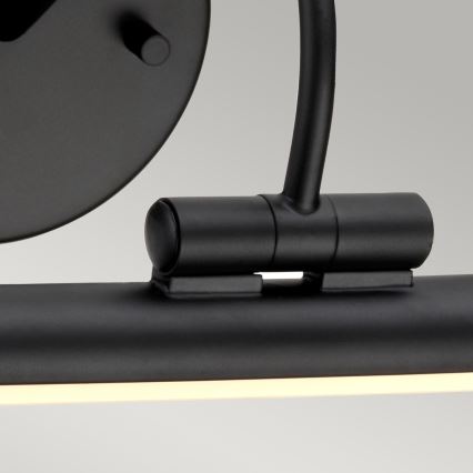 Elstead ALTON-PL-L-BLK-LED kuvavalo ALTON 10W/230V musta