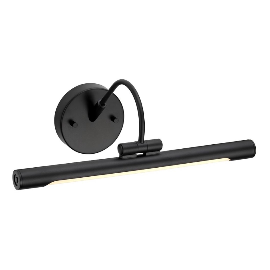 Elstead ALTON-PL-S-BLK - LED-kuvavalo ALTON LED/6W/230V musta