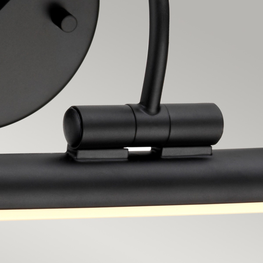 Elstead ALTON-PL-S-BLK - LED-kuvavalo ALTON LED/6W/230V musta