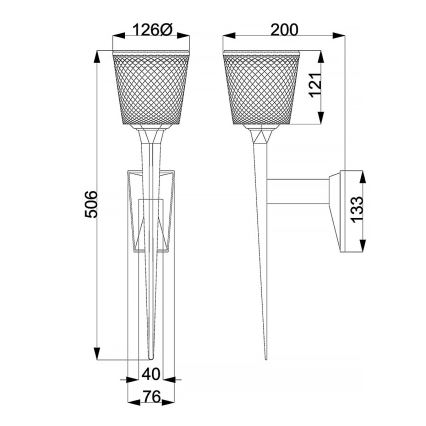 Elstead - LED-seinävalaisin kylpyhuoneeseen VERITY 1xG9/3W/230V IP44