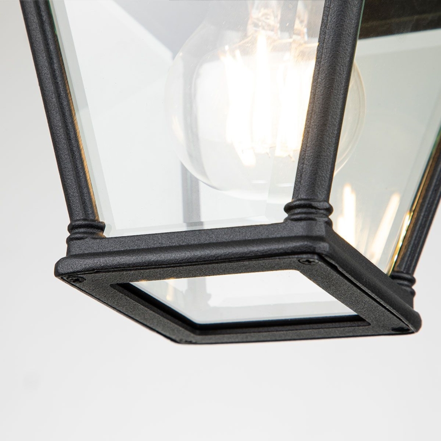 Elstead - Ulkokattovalaisin BAYVIEW 1xE27/60W/230V IP44 musta