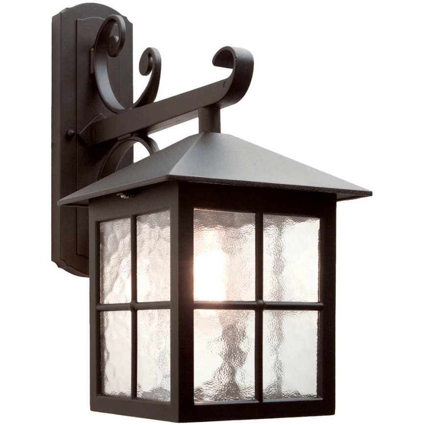 Elstead BL19-BLACK - Ulkoseinävalaisin WINCHESTER 1xE27/100W/230V IP43