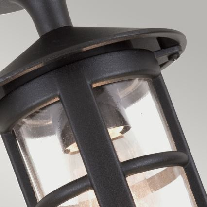 Elstead BL21A-BLACK - Ulkotila kiinteä kattokruunu HEREFORD 1xE27/100W/230V IP43