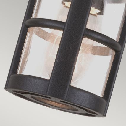 Elstead BL21A-BLACK - Ulkotila kiinteä kattokruunu HEREFORD 1xE27/100W/230V IP43