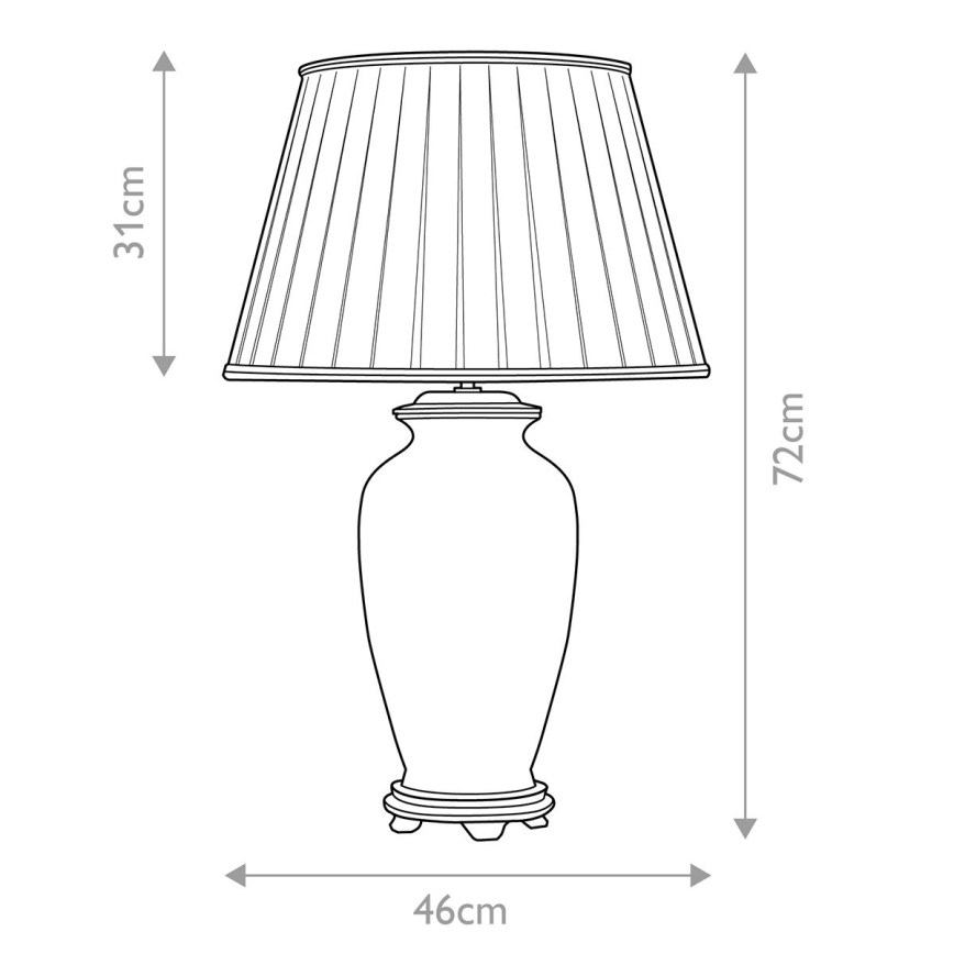 Elstead - Pöytävalaisin PING 1xE27/60W/230V