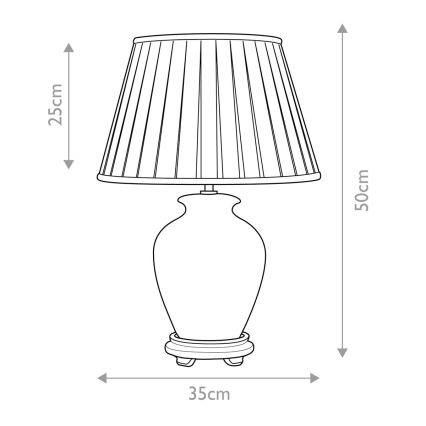 Elstead - Pöytävalaisin SOLING 1xE27/60W/230V
