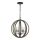 Elstead FE-ALLIER-4P-WW - Kattokruunu ketjussa ALLIER 4xE14/60W/230V tammi