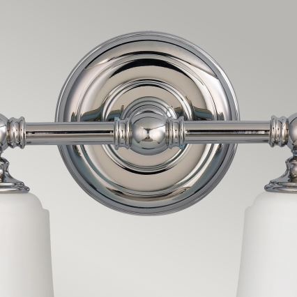 Elstead FE-HUGOLAKE2BATH - LED Kylpyhuoneen seinävalaisin HUGOLAKE 2xG9/3W/230V IP44