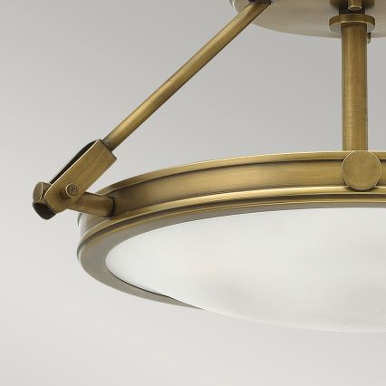 Elstead HK-COLLIER-SF-S - Pinta-asennettava kattokruunu COLLIER 3xE14/60W/230V